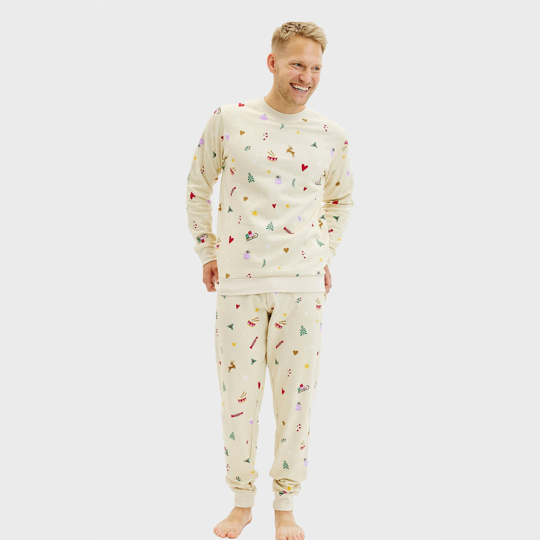 Mirla | Jul-Sweatset Beige - Herrar-Eva Jonsson