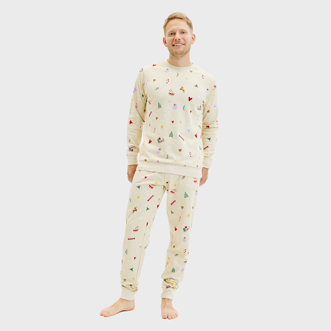 Mirla | Jul-Sweatset Beige - Herrar-Eva Jonsson