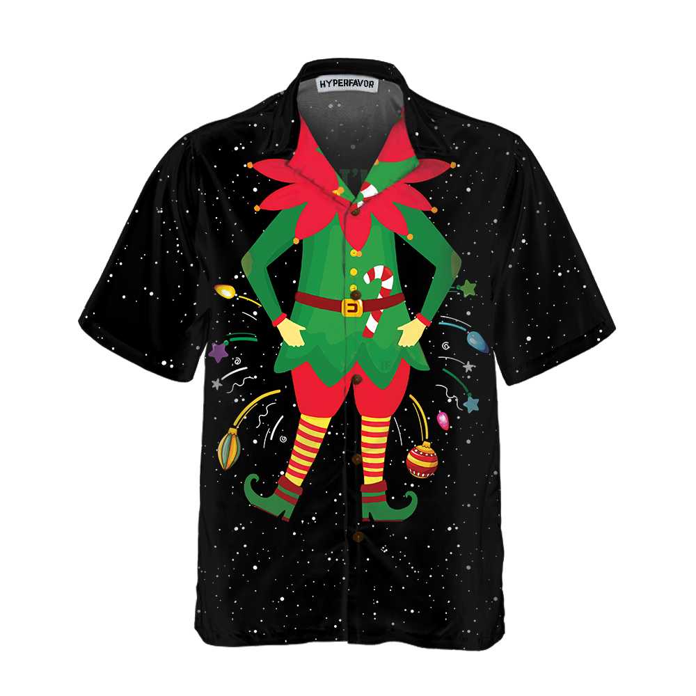 Mirla | Jul-Tomte Kostym Hawaii-Skjorta Rolig Tomte Julskjorta Bästa Julklappsidén-Eva Jonsson