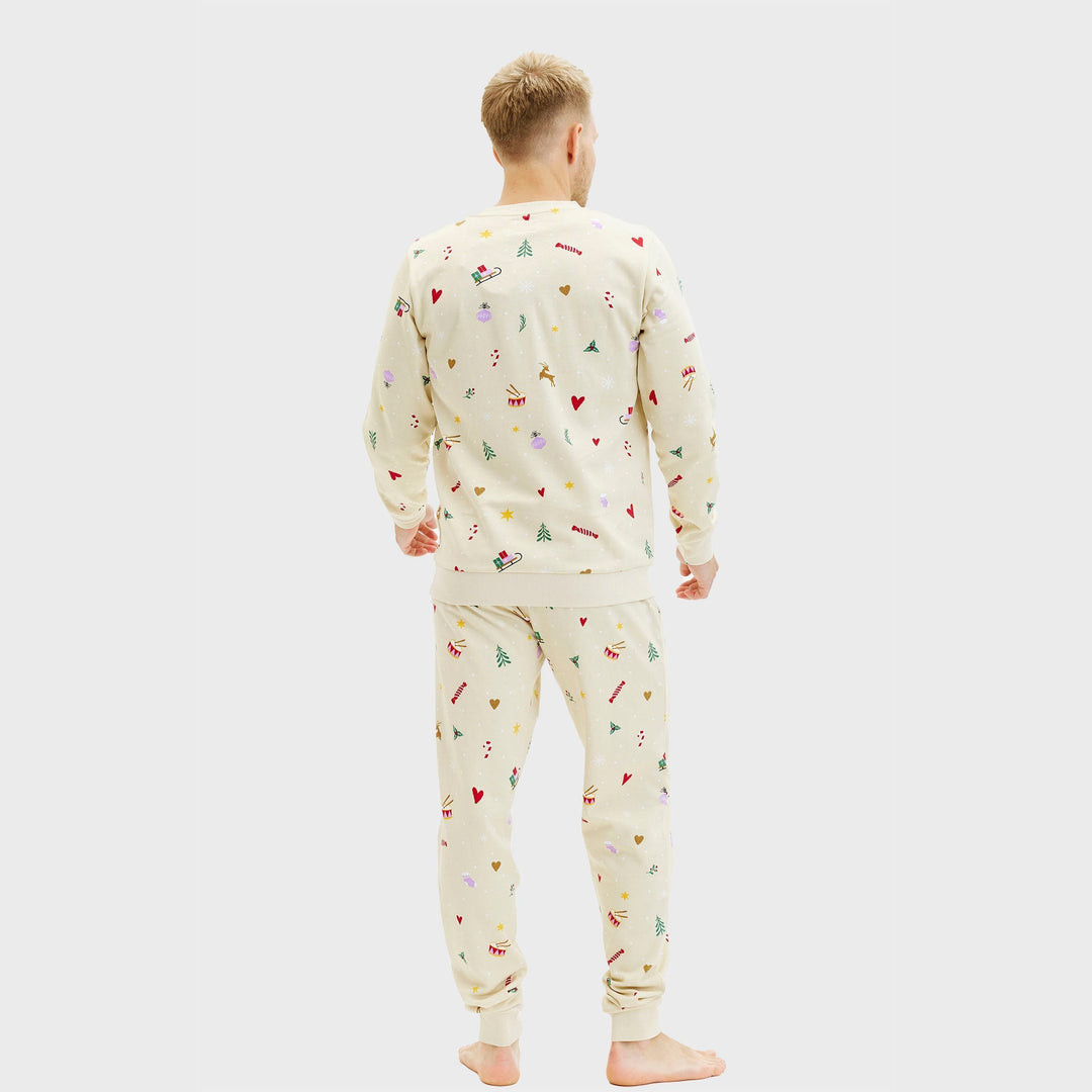 Mirla | Jul sweatshirt set beige Herrar-Eva Jonsson