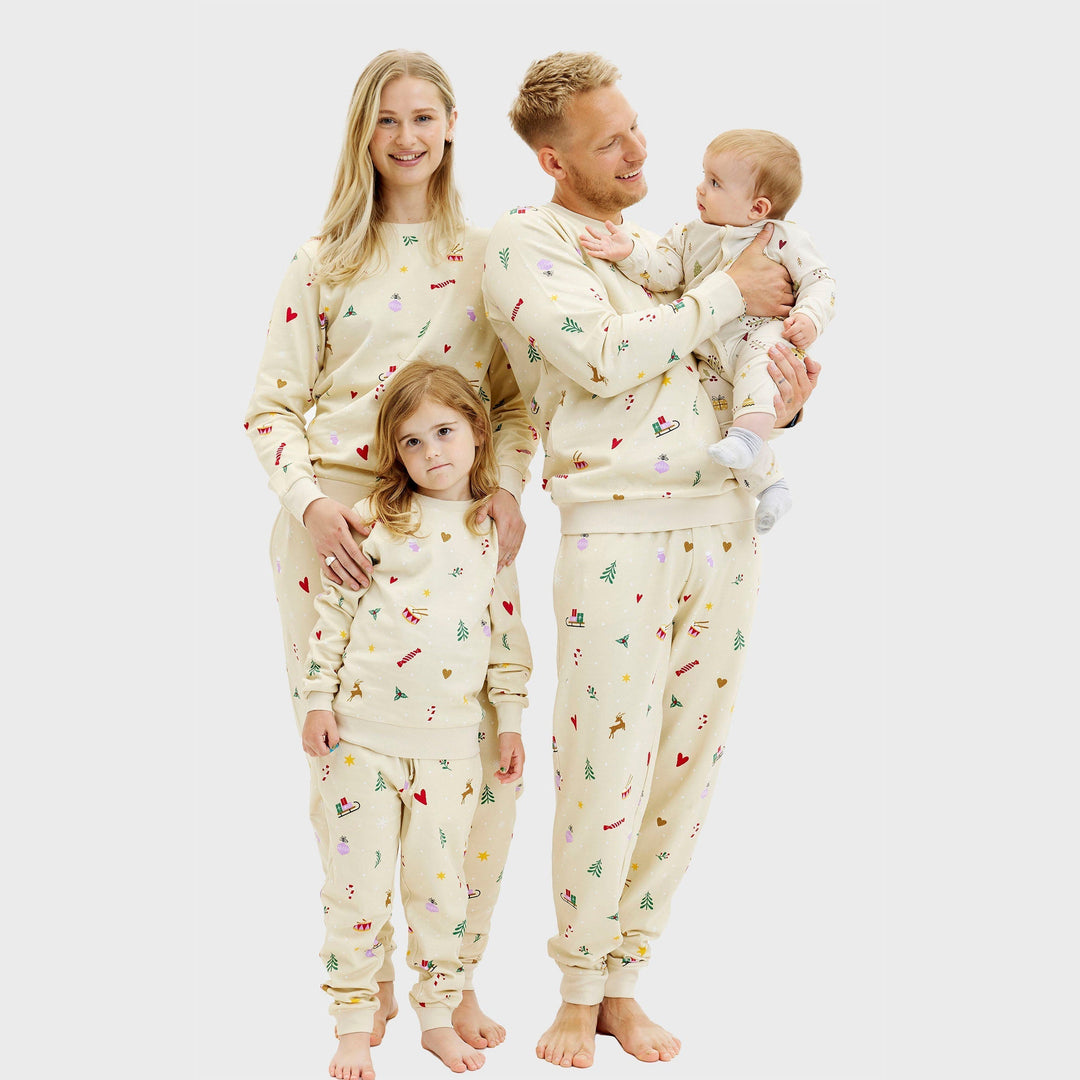 Mirla | Jul sweatshirt set beige Herrar-Eva Jonsson