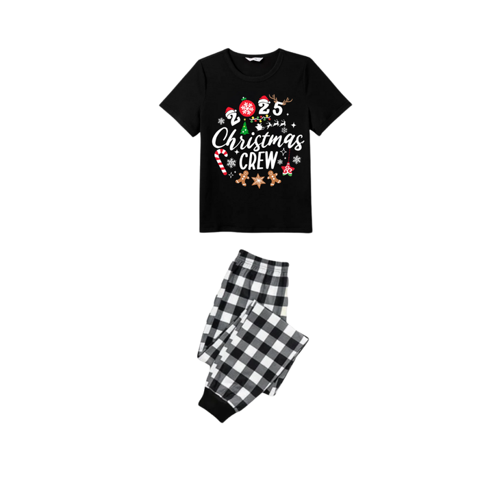 Mirla | Julcrew 2025 Par Korta Ärmar Pyjamas Set-Eva Jonsson