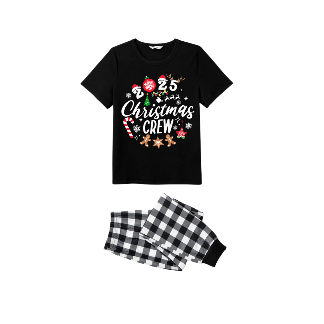 Mirla | Julcrew 2025 Par Korta Ärmar Pyjamas Set-Eva Jonsson
