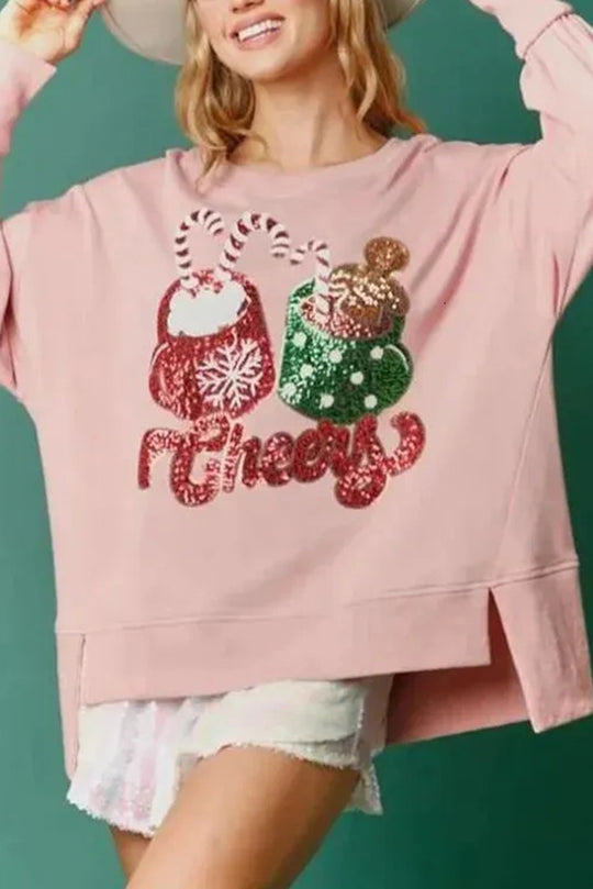 Mirla | Julgodis Mugglitter Lättsamt Loose Sweatshirt-Eva Jonsson