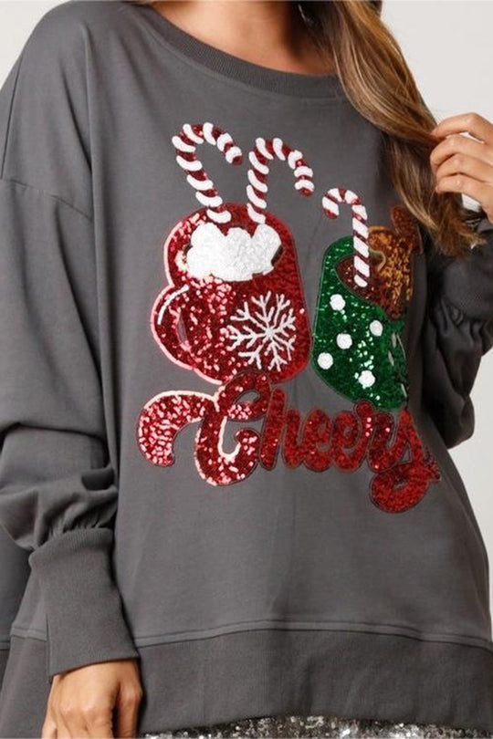 Mirla | Julgodis Mugglitter Lättsamt Loose Sweatshirt-Eva Jonsson
