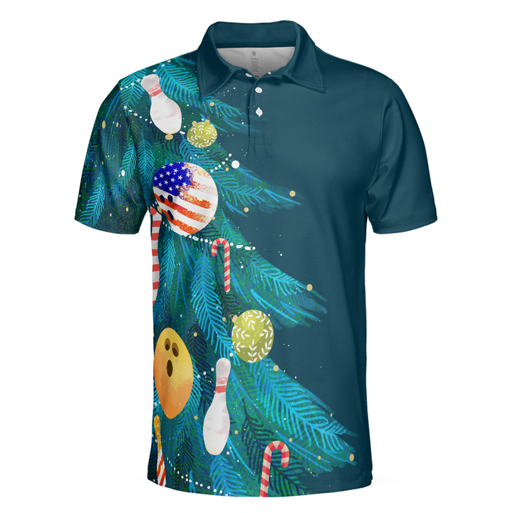 Mirla | Julgransdekorationer med Bowling Herr Poloshirts-Eva Jonsson