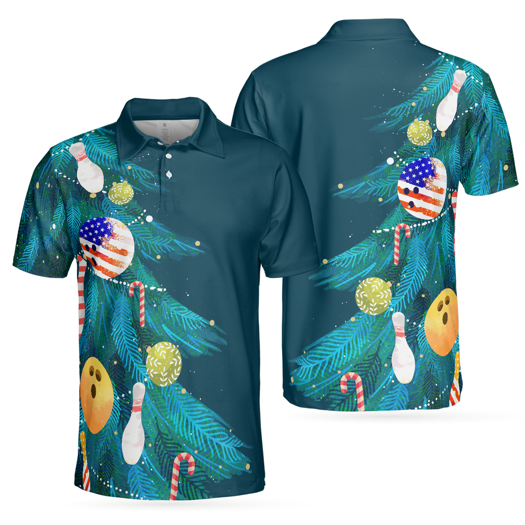 Mirla | Julgransdekorationer med Bowling Herr Poloshirts-Eva Jonsson