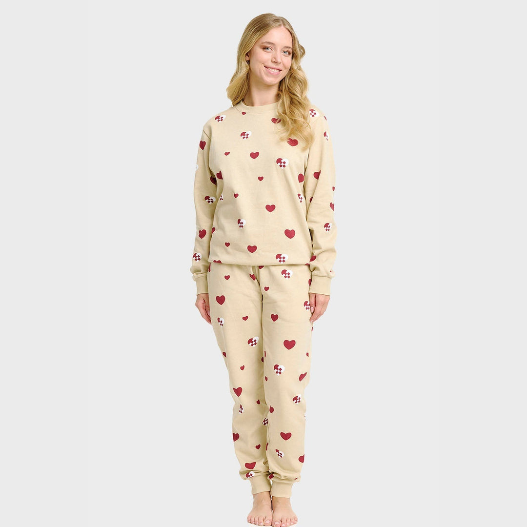 Mirla | Julhjärta Sweatset - Damer-Eva Jonsson