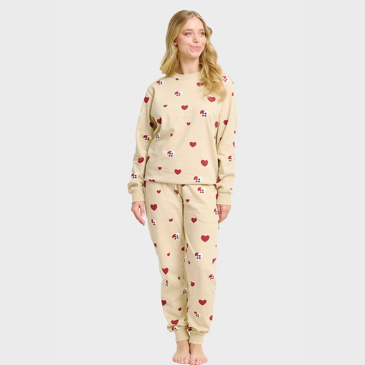 Mirla | Julhjärta Sweatset - Damer-Eva Jonsson