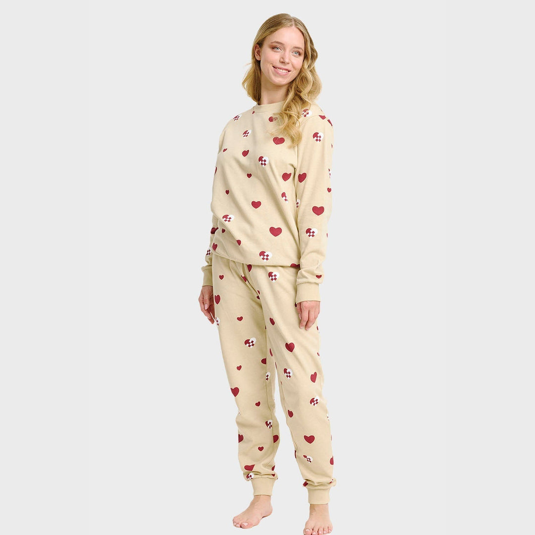 Mirla | Julhjärta Sweatset - Damer-Eva Jonsson