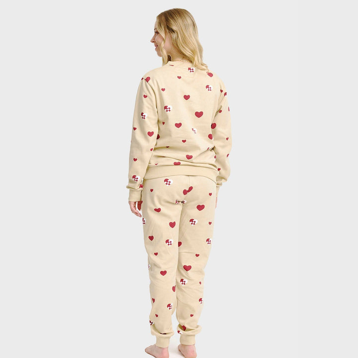 Mirla | Julhjärta Sweatset - Damer-Eva Jonsson