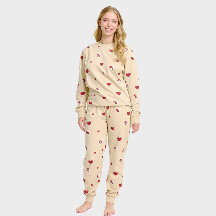 Mirla | Julhjärta Sweatset - Damer-Eva Jonsson