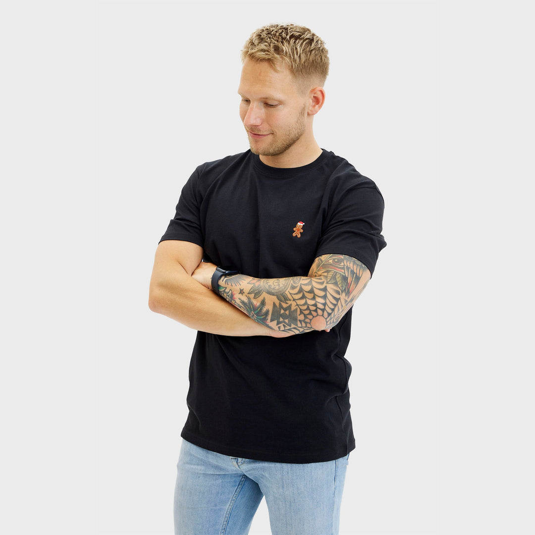Mirla | Julkakorna T-shirt svart herr-Eva Jonsson
