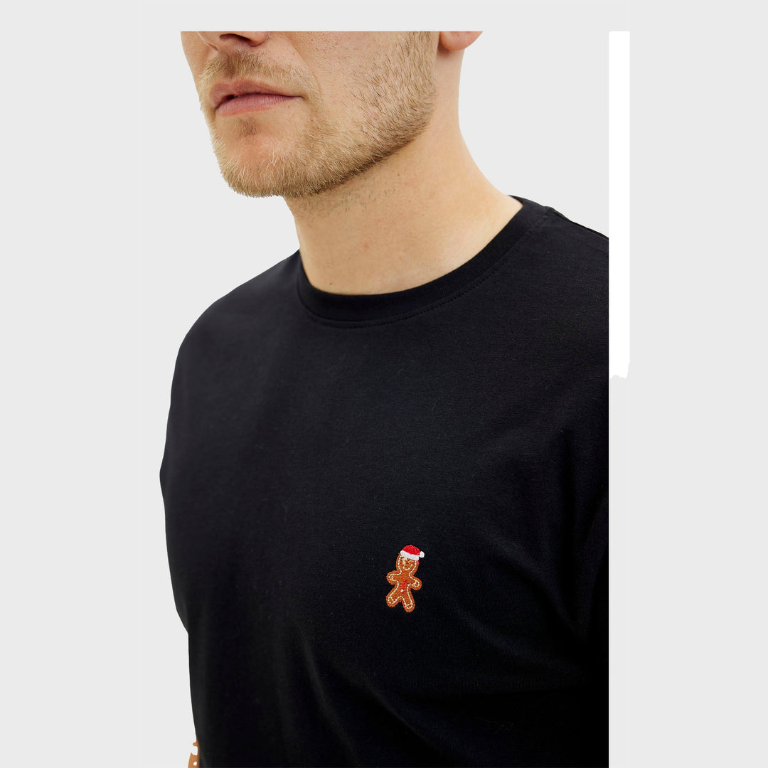 Mirla | Julkakorna T-shirt svart herr-Eva Jonsson