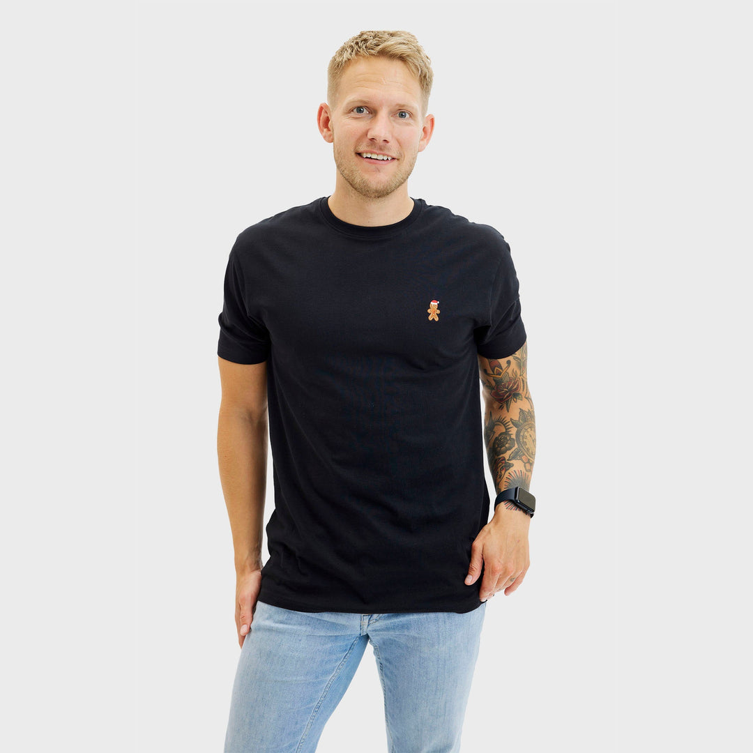 Mirla | Julkakorna T-shirt svart herr-Eva Jonsson