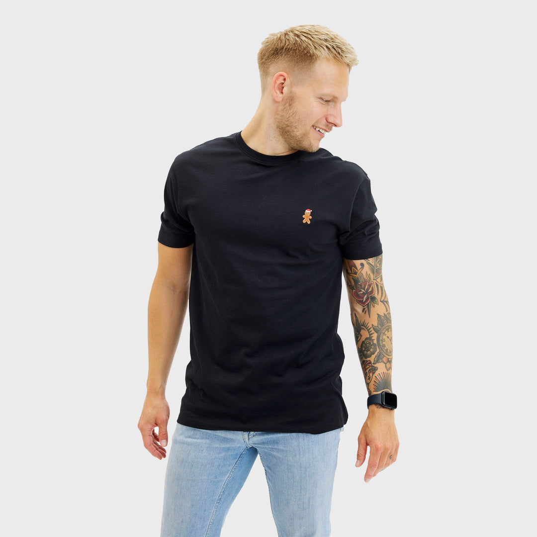 Mirla | Julkaks-T-Shirt Svart - Herr-Eva Jonsson