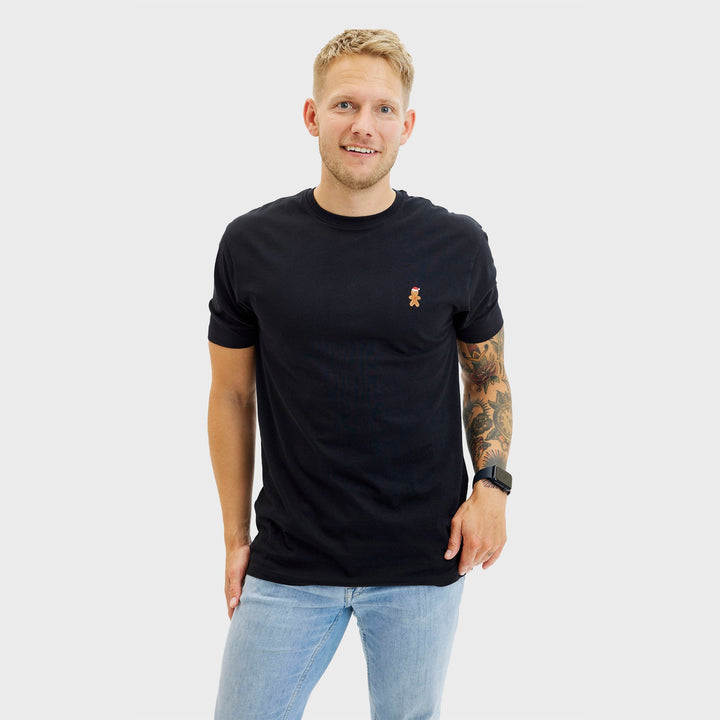Mirla | Julkaks-T-Shirt Svart - Herr-Eva Jonsson