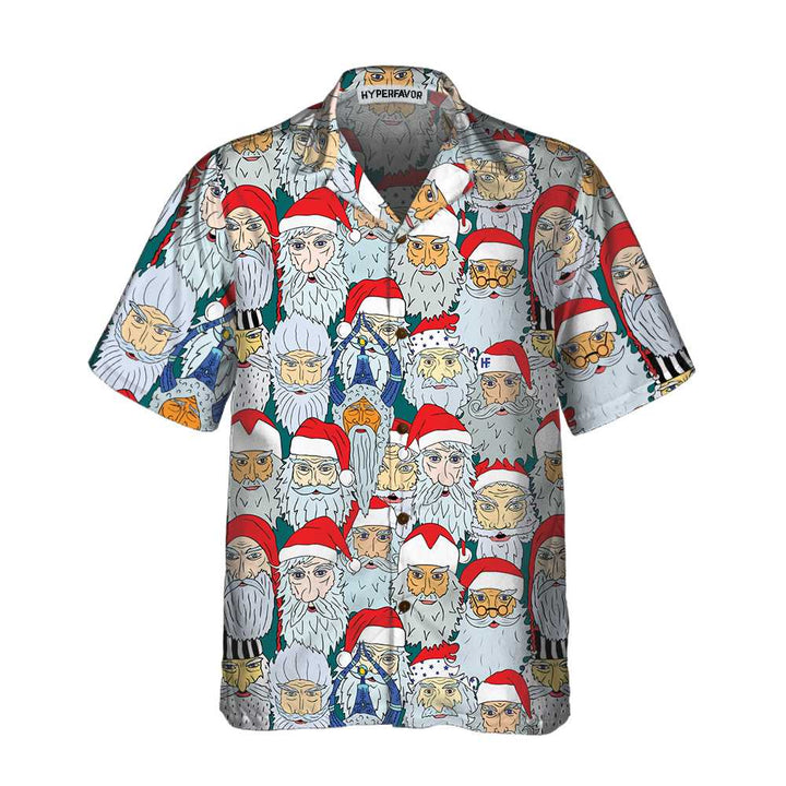 Mirla | Julnisshuvuden Från Olika Länder Jul-Hawaiianskjorta Jultomte-Hawaiianskjorta För Juldagen-Eva Jonsson