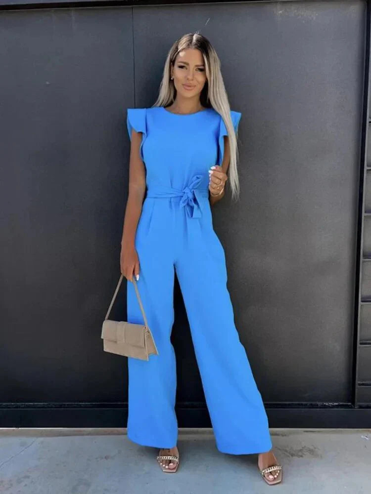 Mirla | Jumpsuit Elegant Mångsidig Design Ideal för Sommaren för Kvinnor-Eva Jonsson