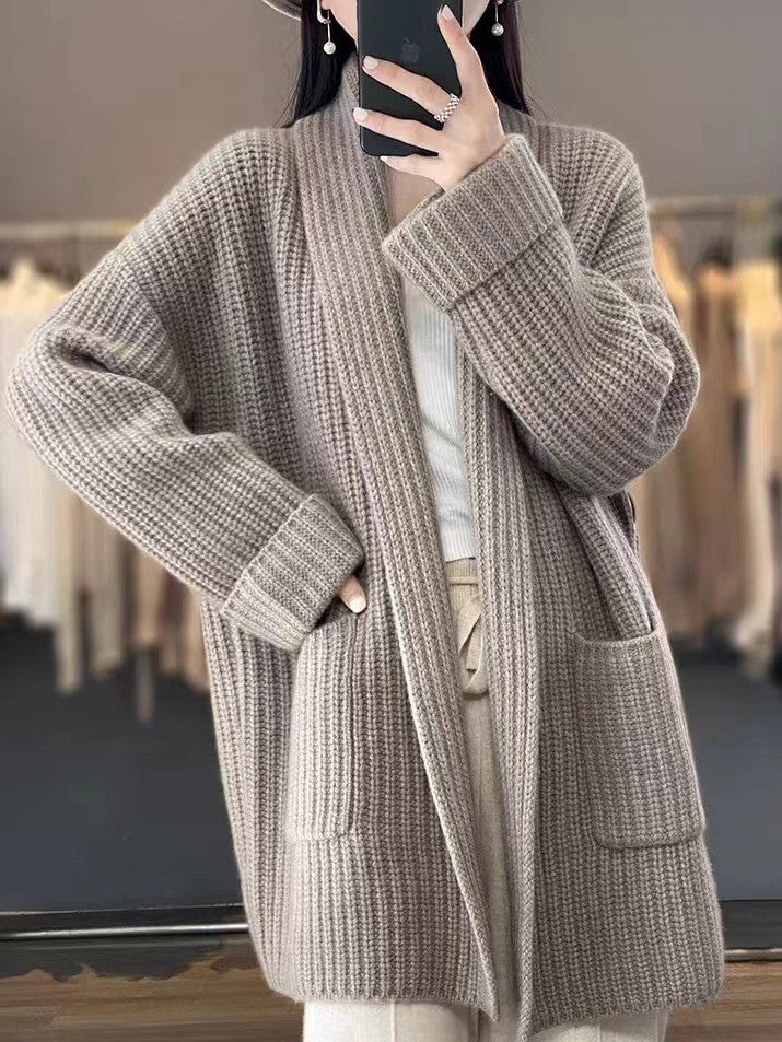 Mirla | K cardigan i kashmir-Eva Jonsson