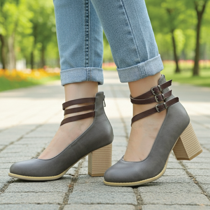 Mirla | Klackbästa ankle skor-Eva Jonsson
