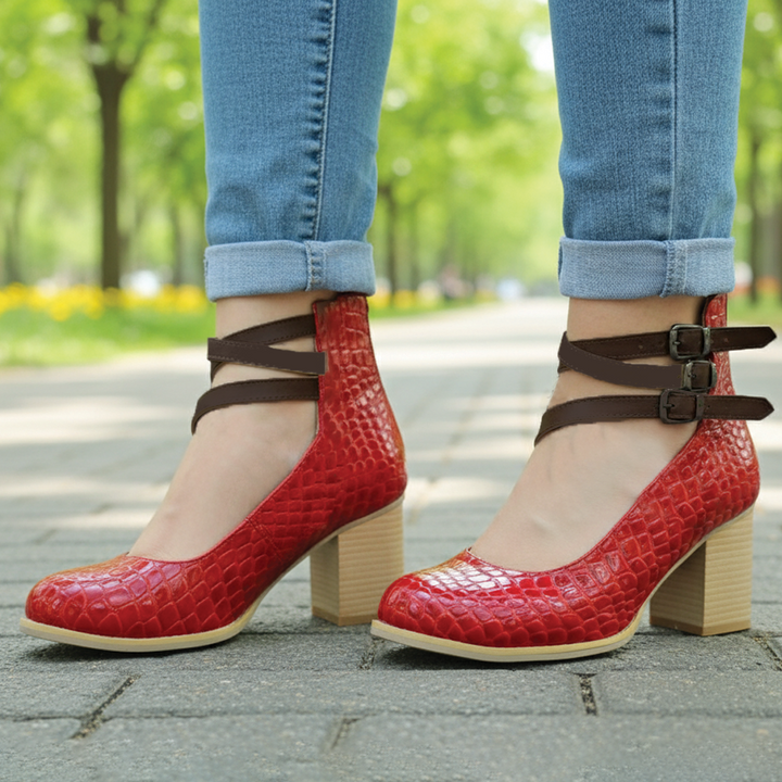 Mirla | Klackbästa ankle skor-Eva Jonsson