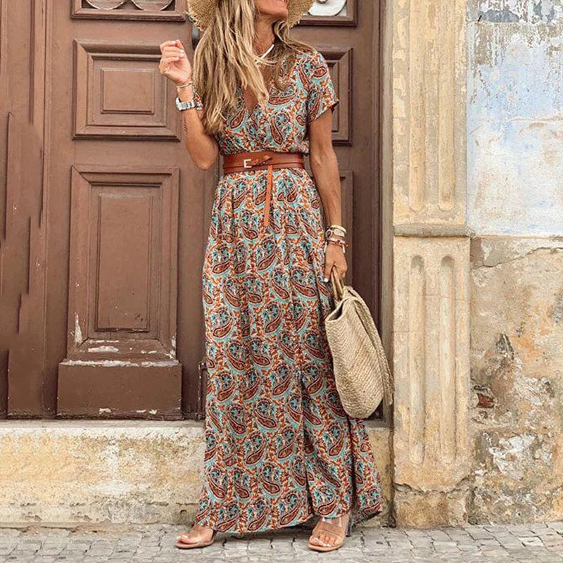 Mirla | Klänning Hippie Stil-Eva Jonsson