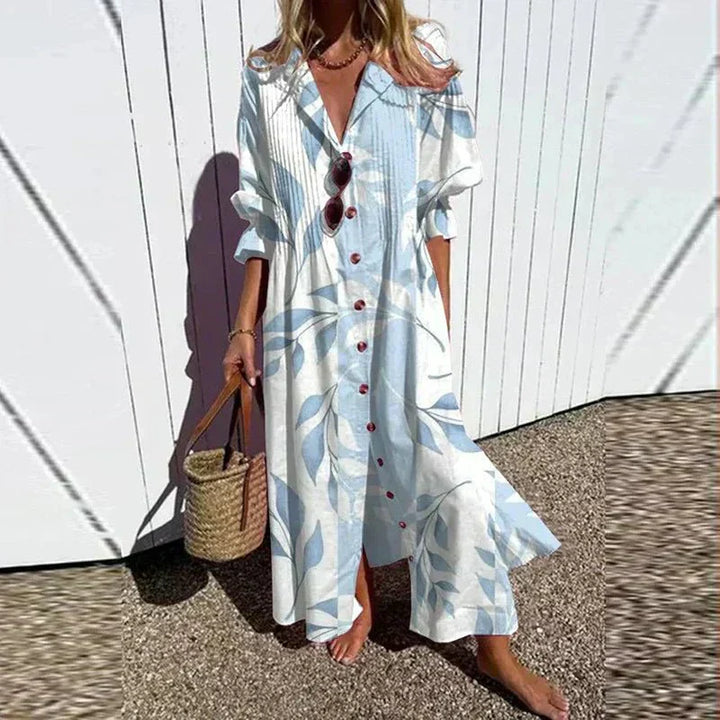 Mirla | Klassisk Boho Maxi Klänning-Eva Jonsson