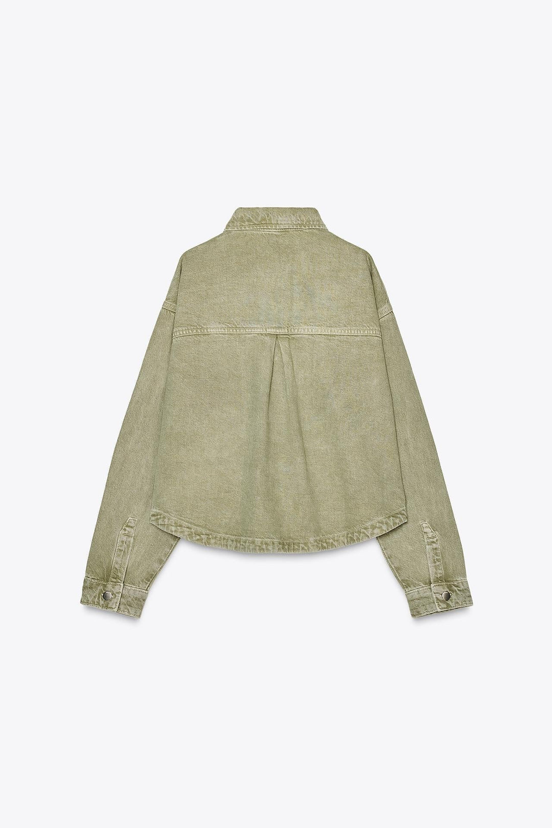 Mirla | Klassisk Khaki Denim-Jacka för Vardagen-Eva Jonsson