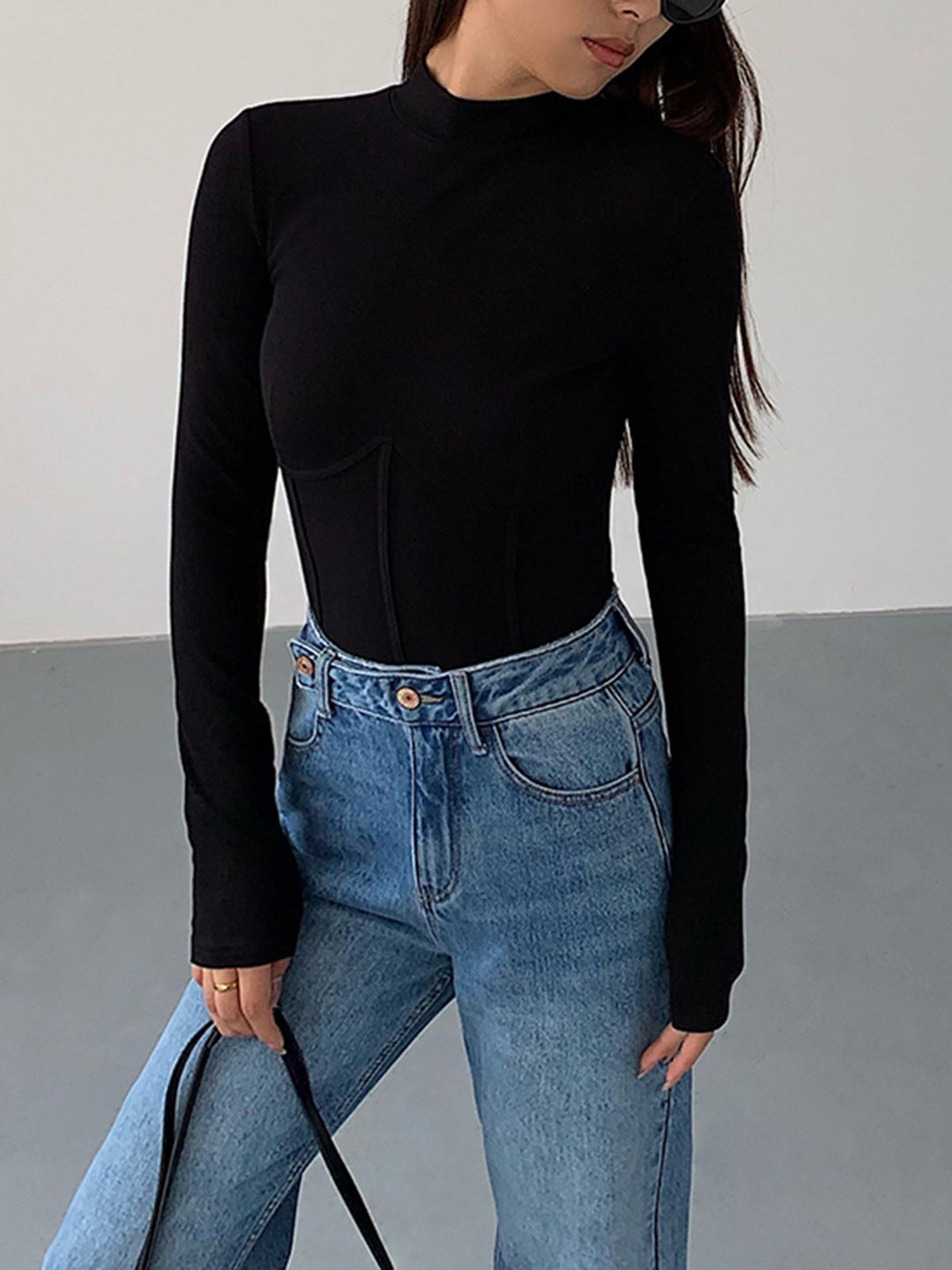 Mirla | Klassisk Slim Fit T-Shirt för Kvinnor-Eva Jonsson