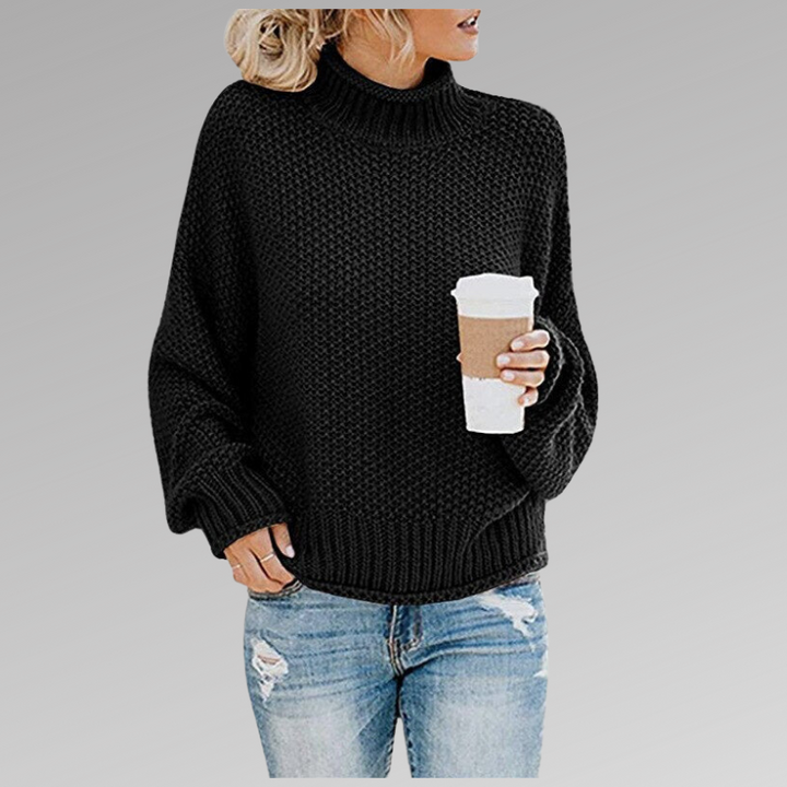 Mirla | Klassisk Stickad Tröja-Eva Jonsson