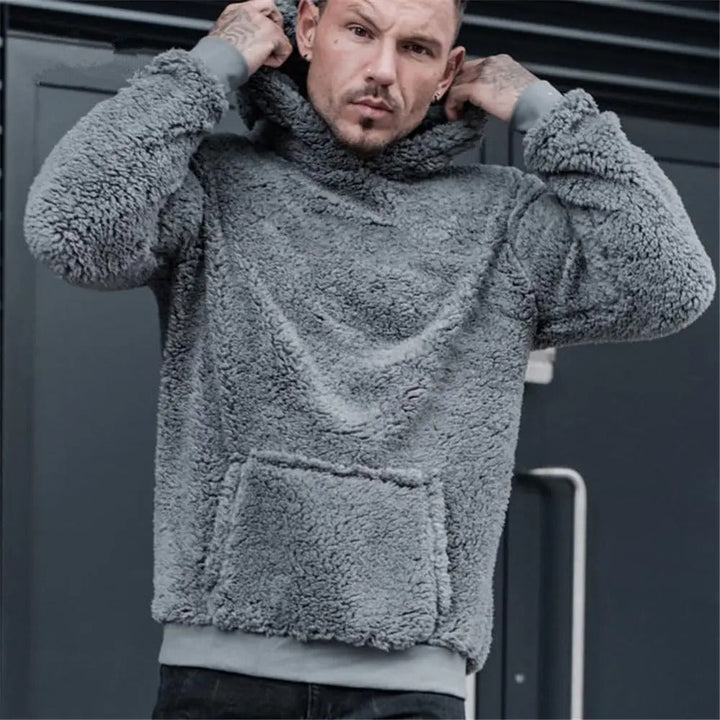 Mirla | Klassisk Teddy-Hoodie för Män-Eva Jonsson