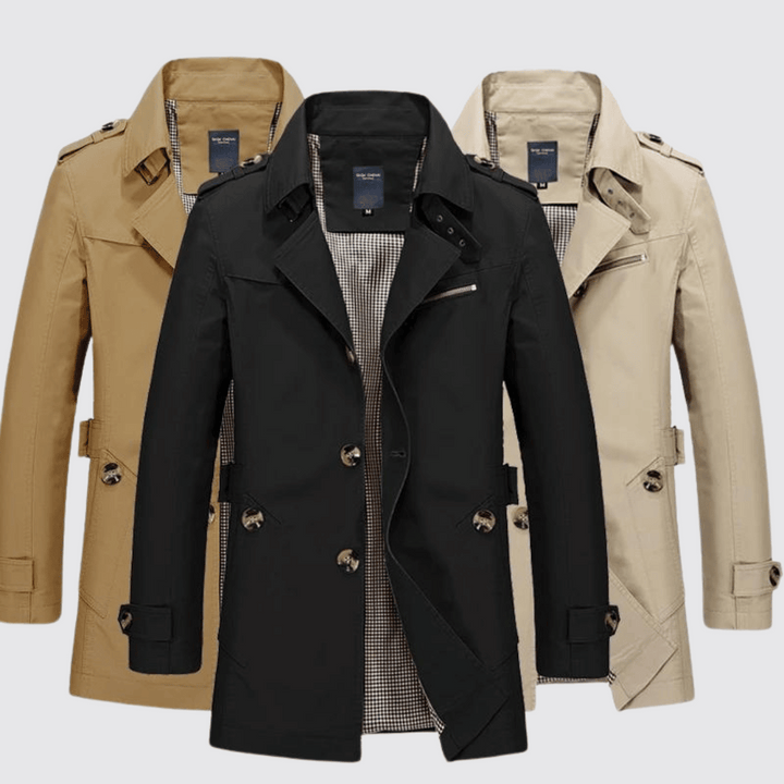 Mirla | Klassisk trenchcoat för herrar-Eva Jonsson