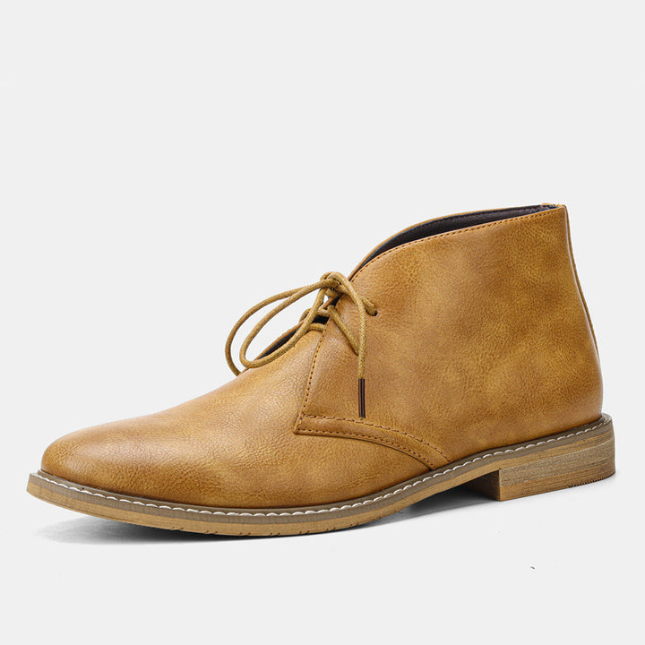 Mirla | Klassiska Herr Desert Boots I Vintage-stil Tidlös och Elegant-Eva Jonsson