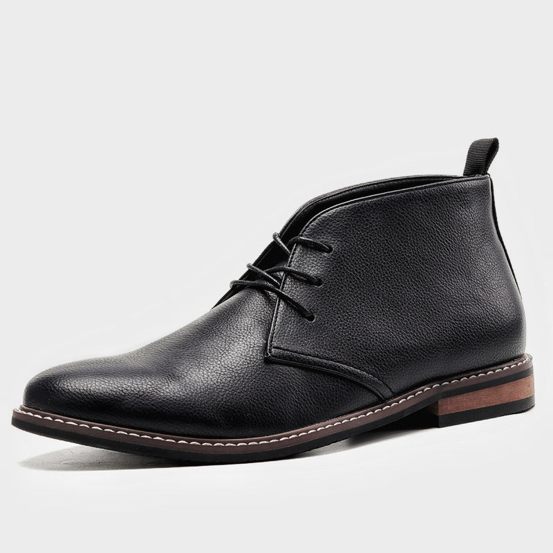 Mirla | Klassiska Herr Desert Boots I Vintage-stil Tidlös och Elegant-Eva Jonsson