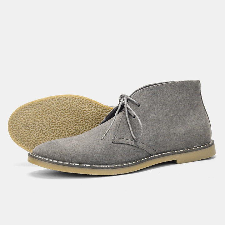 Mirla | Klassiska Herr Desert Boots I Vintage-stil Tidlös och Elegant-Eva Jonsson