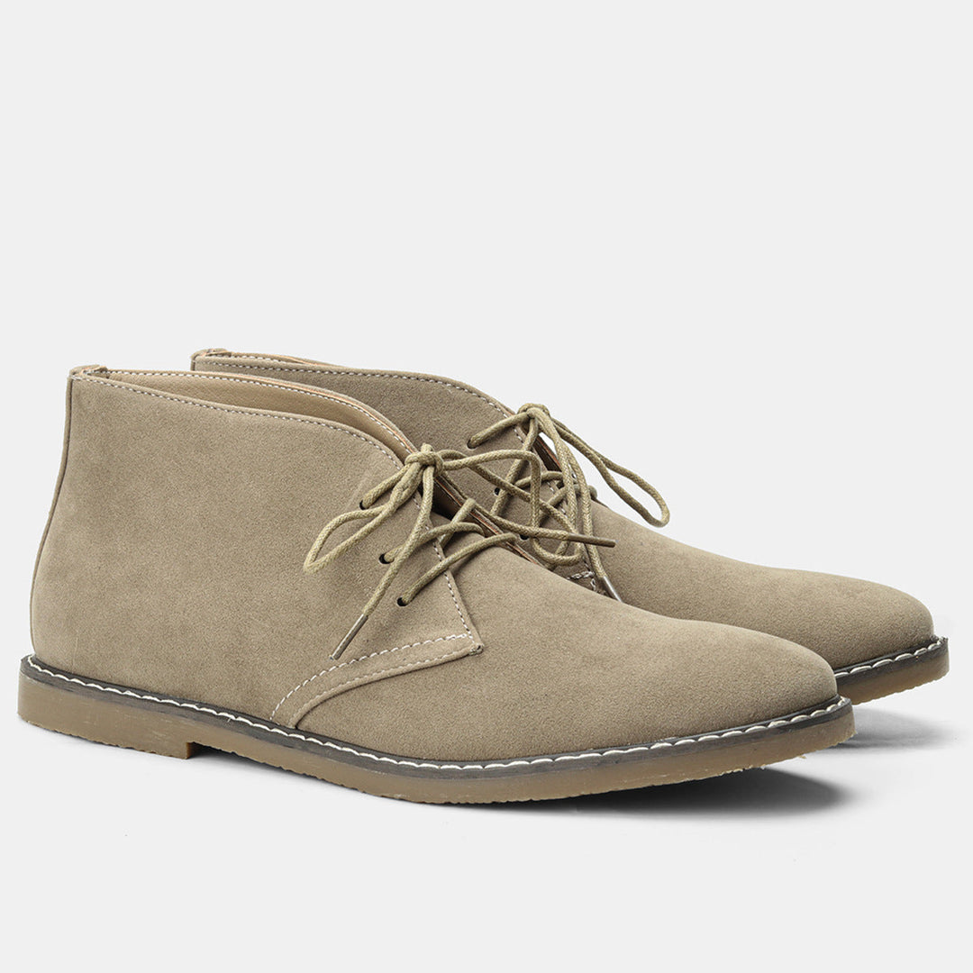 Mirla | Klassiska Herr Desert Boots I Vintage-stil Tidlös och Elegant-Eva Jonsson