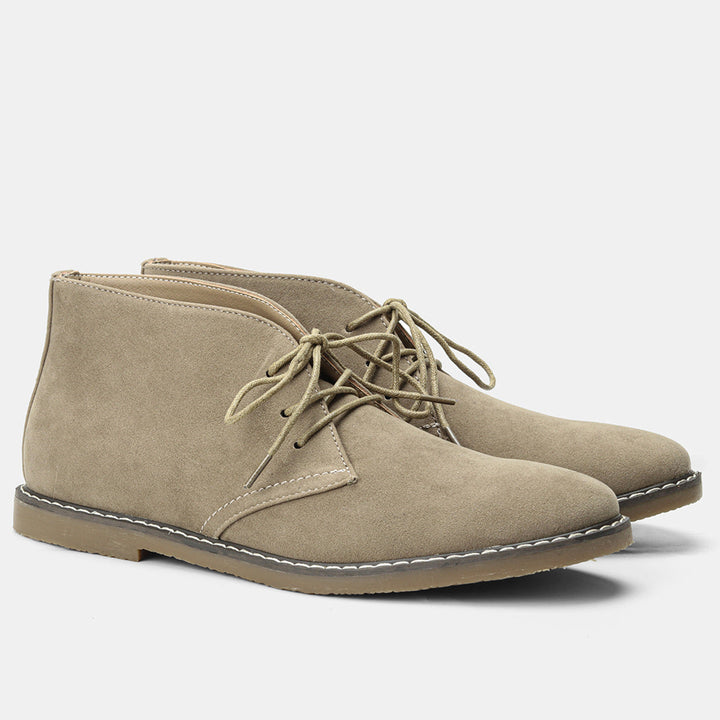 Mirla | Klassiska Herr Desert Boots I Vintage-stil Tidlös och Elegant-Eva Jonsson
