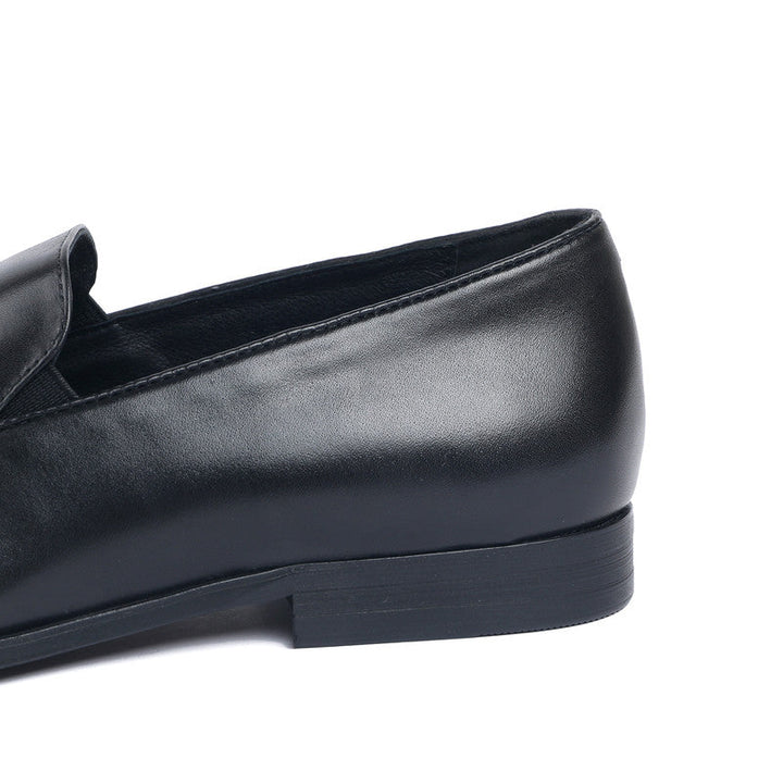 Mirla | Klassiska läder slippers för herrar Stilig & Bekväm-Eva Jonsson