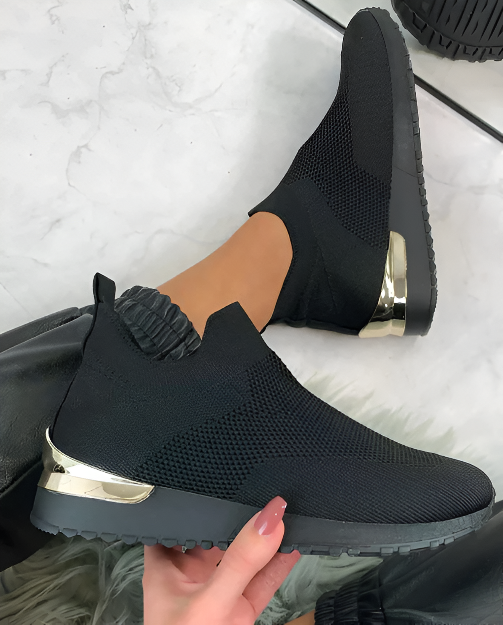 Mirla | Klassiska och Bekväma Vinter-Sneakers-Eva Jonsson