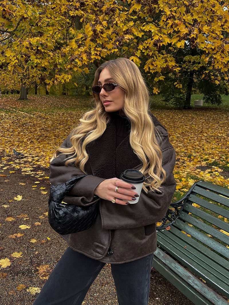 Mirla | Konstläderjacka-Eva Jonsson