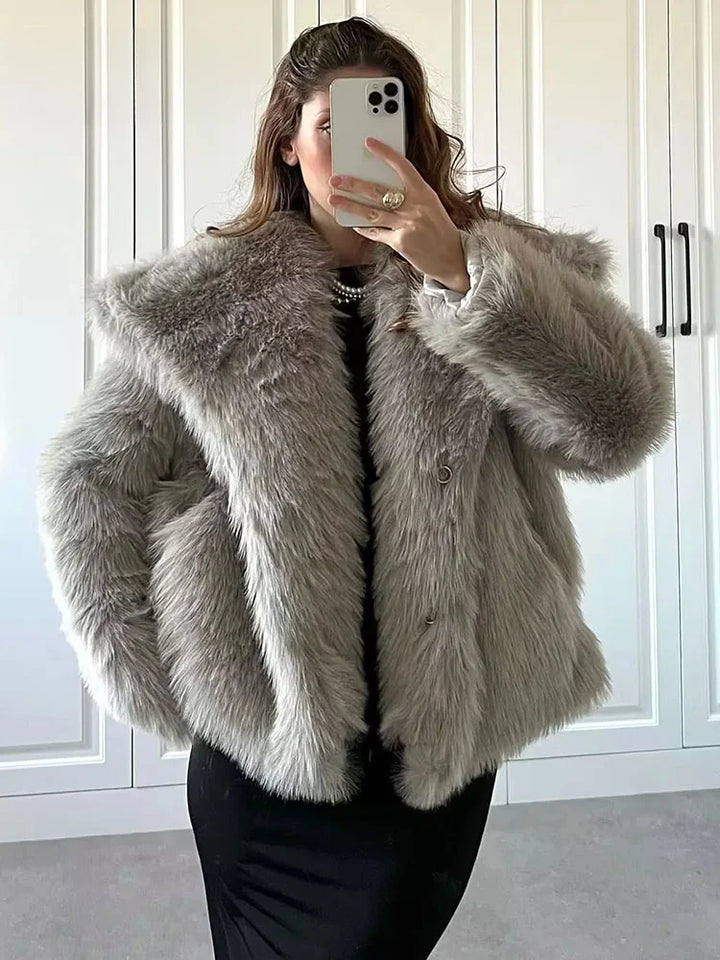 Mirla | Konstpälsjacka-Eva Jonsson
