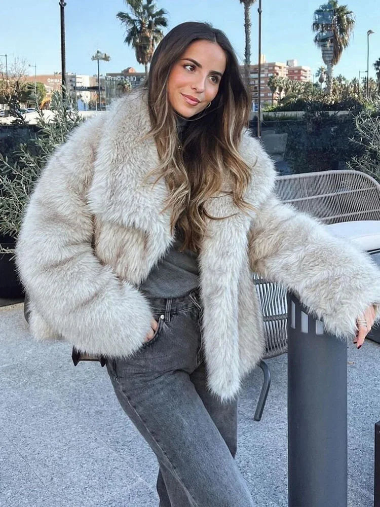 Mirla | Konstpälsjacka-Eva Jonsson