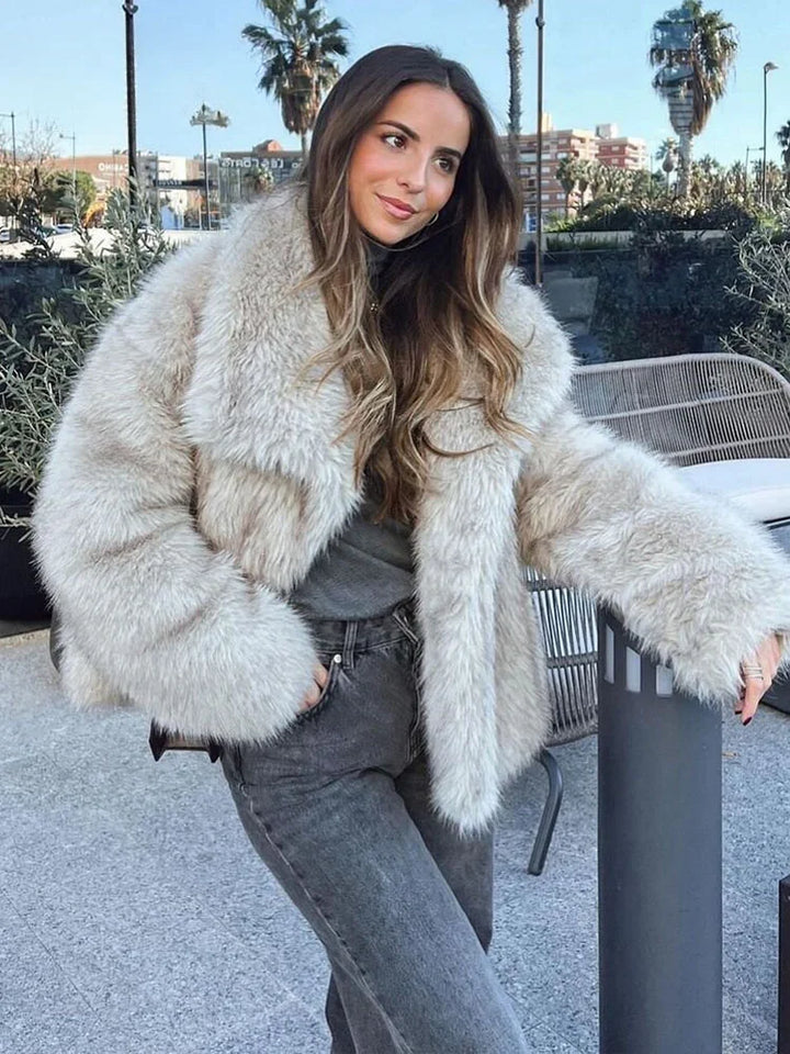 Mirla | Konstpälsjacka-Eva Jonsson