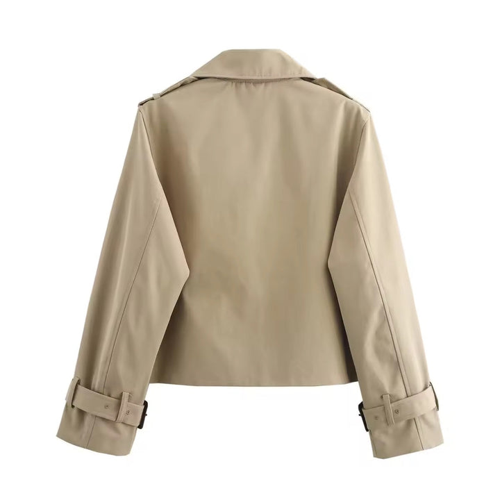 Mirla | Kort trenchcoat-Eva Jonsson