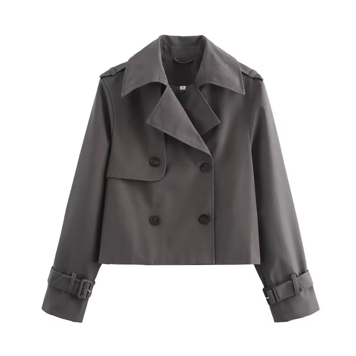 Mirla | Kort trenchcoat-Eva Jonsson