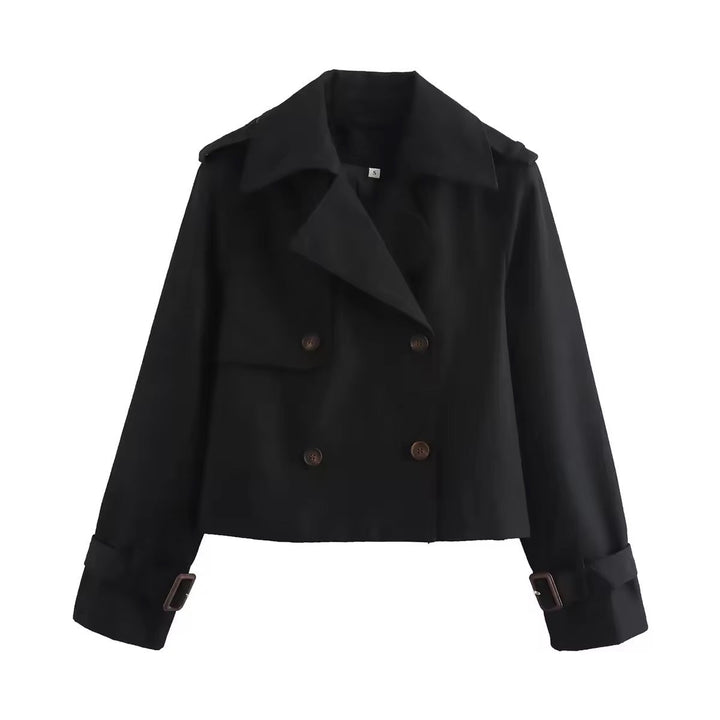Mirla | Kort trenchcoat-Eva Jonsson