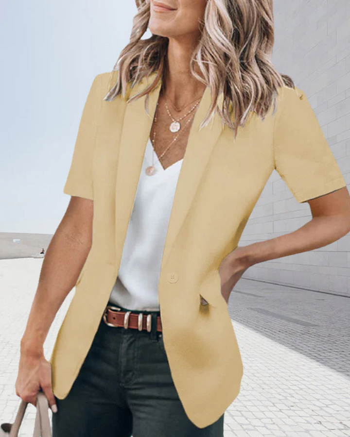 Mirla | Kortärmad Blazer-Eva Jonsson