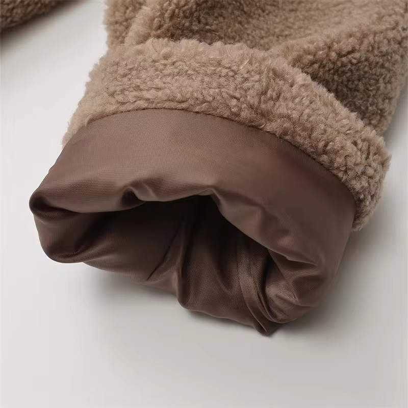 Mirla | Korts Damjacka med Teddyfleece-Eva Jonsson