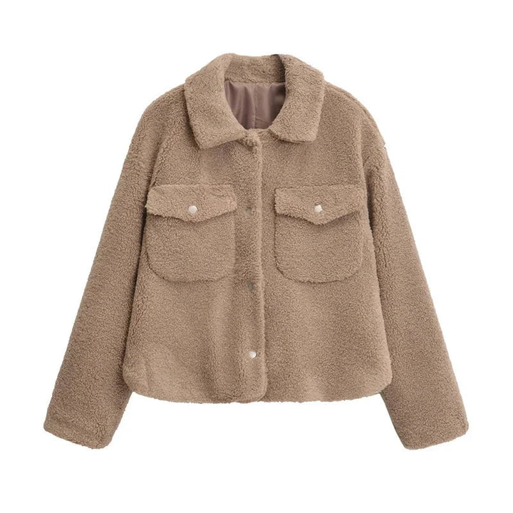 Mirla | Korts Damjacka med Teddyfleece-Eva Jonsson
